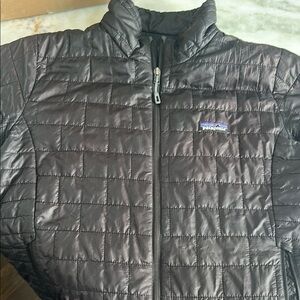 Patagonia Black Puffer Jacket, women’s XL